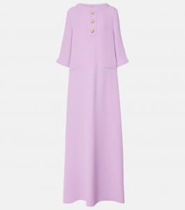 Шелковое платье из кади Valentino, Soft Wisteria