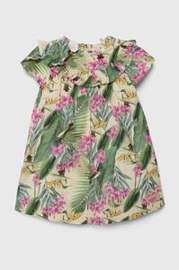 Guess платье для маленькой девочки, зеленый