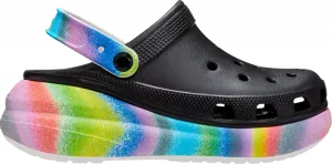 Кроссовки Classic Crush Clog 'Spray Dye', черный