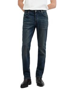Джинсы ALLSAINTS Sid Regular Fit в цвете Indigo Blue, синий