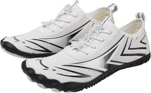 Водные туфли для женщин и мужчин, быстро сохнущие обувь «босиком», легкие спортивные водные носки для улицы, унисекс Chxlqqx, белый