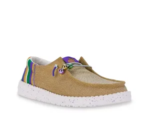 Wendy Funk Mardi Gras Party Слипоны - женские Heydude, Tan/Multicolor