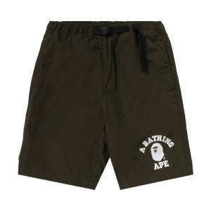 Шорты BAPE College Beach Shorts, зеленый