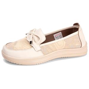 Туфли-лоферы женские без подкладки TAIHEYUAN, Ecru