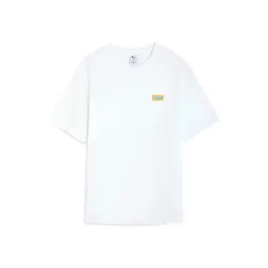 PUMA Футболка мужская Graphic PT LOGO White 02