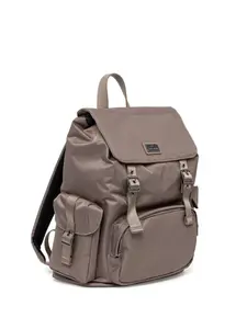 Рюкзак с пряжкой Paul & Shark, коричневый