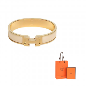 Женский браслет Clic H Hermes, золото