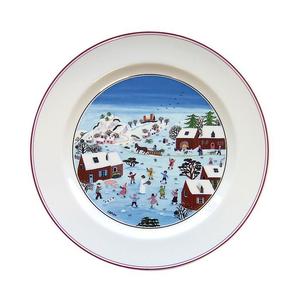 Тарелка обеденная Villeroy & Boch Naif Christmas, 27,1 см, белый