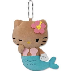 плюшевый кулон hello kitty avail collaboration dolls высота 14см Sanrio, черный leather mermaid