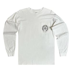 Футболка Chrome Hearts Las Vegas Exclusive Long-Sleeve T-Shirt, White/Black