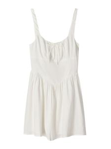 Летнее платье Bershka VESTIDO, White