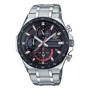 Часы CASIO Quartz EDIFICE Waterproof Mens Silver Analog, цвет silver