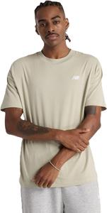 Мужская спортивная футболка New Balance, хлопковая, Olivine