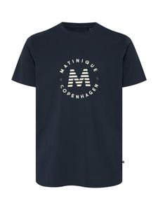 Matinique Футболка 'MAJeramy' в цвете Night Blue