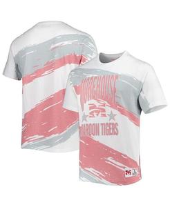 Мужская белая футболка Morehouse Maroon Tigers Paintbrush сублимированная Mitchell & Ness, белый