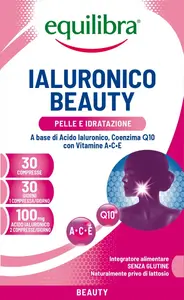 Equilibra Hyaluronic Beauty 30 таблеток Увлажнение кожи и защита от свободных радикалов