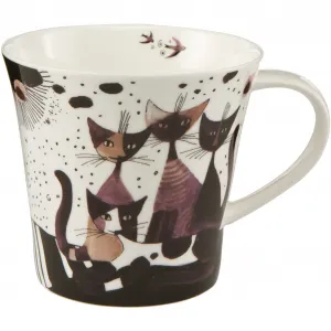 Кружка Goebel «Matalda va a passeggio», белый/коричневый/бежевый