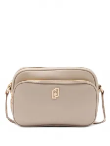 Сумка через плечо среднего размера с застежкой-молнией и логотипом LIU JO, нейтральный