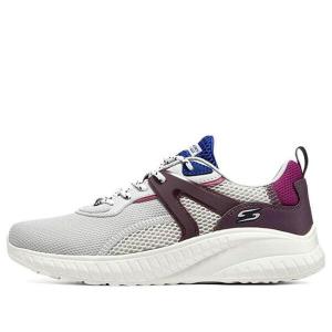Кроссовки bobs squad chaos shoes 'grey purple white' Skechers, серый