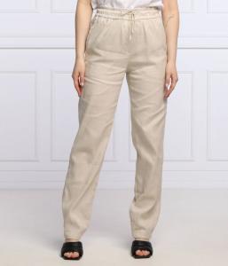 Льняные брюки Loose fit Marc Cain, желтый