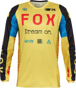 Мотокроссовая майка FOX 180 race spec, Yellow/Blue