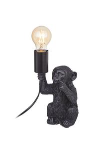 Настольная лампа Monkey TOWN черного цвета Butlers