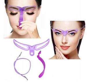 Многоразовые трафареты для бровей 8в1 Deni Carte