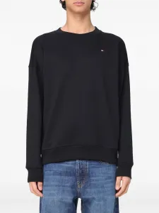 Толстовка с вышитым логотипом DIESEL, черный