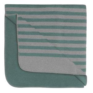 Biberna 0837476 меланжевое одеяло 1х 150х200 см STRIPES цвет: ель, размер: 1х 150х200 см, коричневый