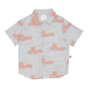 Детская повседневная рубашка в бледно-голубом цвете Wynken