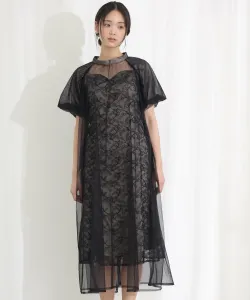 Эфирное платье «Цветущий цветок» Свадебное платье Вечернее платье Pourvous, цвет Black