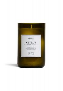 Органическая ароматическая свеча MöVe, zitrus