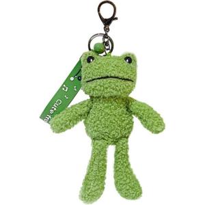 Плюшевый брелок в виде куклы Frog A little tide to play, Plush Frog Pendant