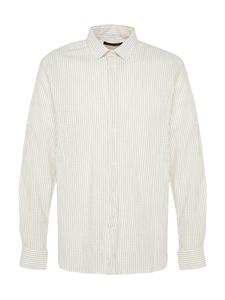 Рубашка обычного кроя на пуговицах Trendyol, цвет Beige/Camel