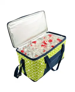 Гибридный складной полужесткий термоконтейнер Ultimate объемом 34 л - герметичный Picnic At Ascot, зеленый