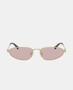 Женские солнцезащитные очки Fantasy Metalica Miu Miu, золотой