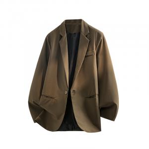 Мужские деловые костюмы умеренного стиля VanCamel, коричневый