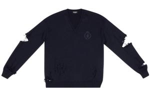 Свитер мужской темно-синий Balenciaga, темно-синий