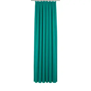 Виртовая штора «Uni Collection», (1 шт.), на заказ Wirth, цвет petrol