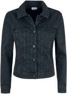 Джинсовая куртка Noisy May NMDebra Black Wash Denim Jacket, черный