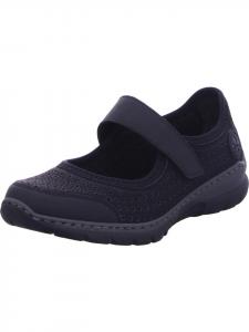 Балетки rieker, черный