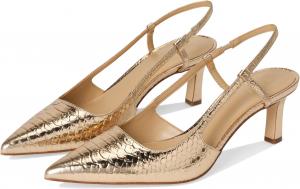 Туфли MICHAEL Michael Kors Alora Mid Sling, цвет Pale Gold