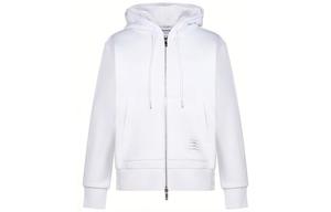 THOM BROWNE Куртка с молнией и полосками Rwb, White