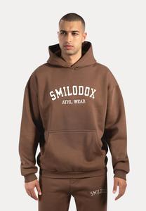 Худи Smilodox CASUAL LOGO KAYSON, Dunkelbraun/Dark Brown