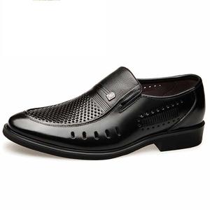 Мужская повседневная обувь с низким верхом LAORENTOU, Black Cut-Out