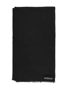 Шарф-накидка с бахромой Denis Colomb, черный