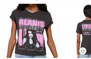 Футболка Alanis Jones цвета древесного угля Prince Peter, цвет charcoal