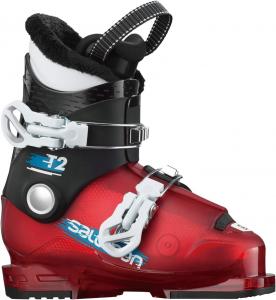Детские горнолыжные ботинки Salomon T1 / T1 Girly / T2 RT / T2 RT Girly / T3 RT / T3 RT Girl/Team T2 / Team T3 (серия T), Black/Red/White