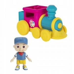 Поезд Cocomelon со звуком и рисунком Jj
