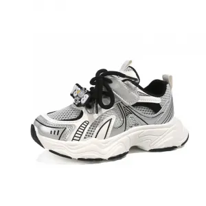 Низкие детские кроссовки для повседневной жизни SHIBU, черный